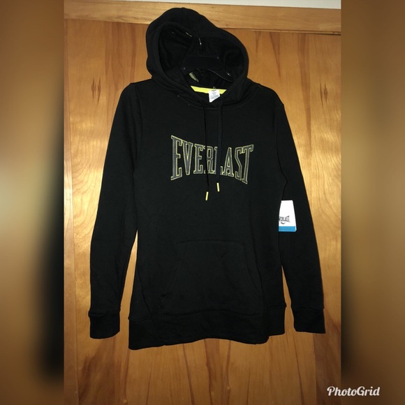 everlast black hoodie